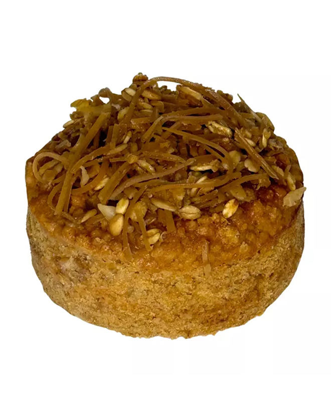 Torta de Abacaxi, Cocada e Granola