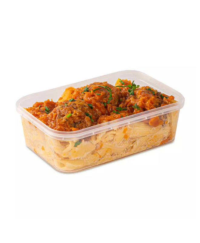 Almôndegas de Carne com Penne de Arroz – 300g