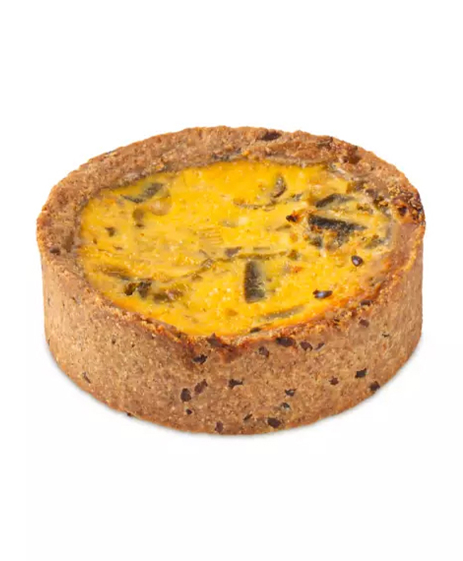 Quiche Integral de Alho Poró